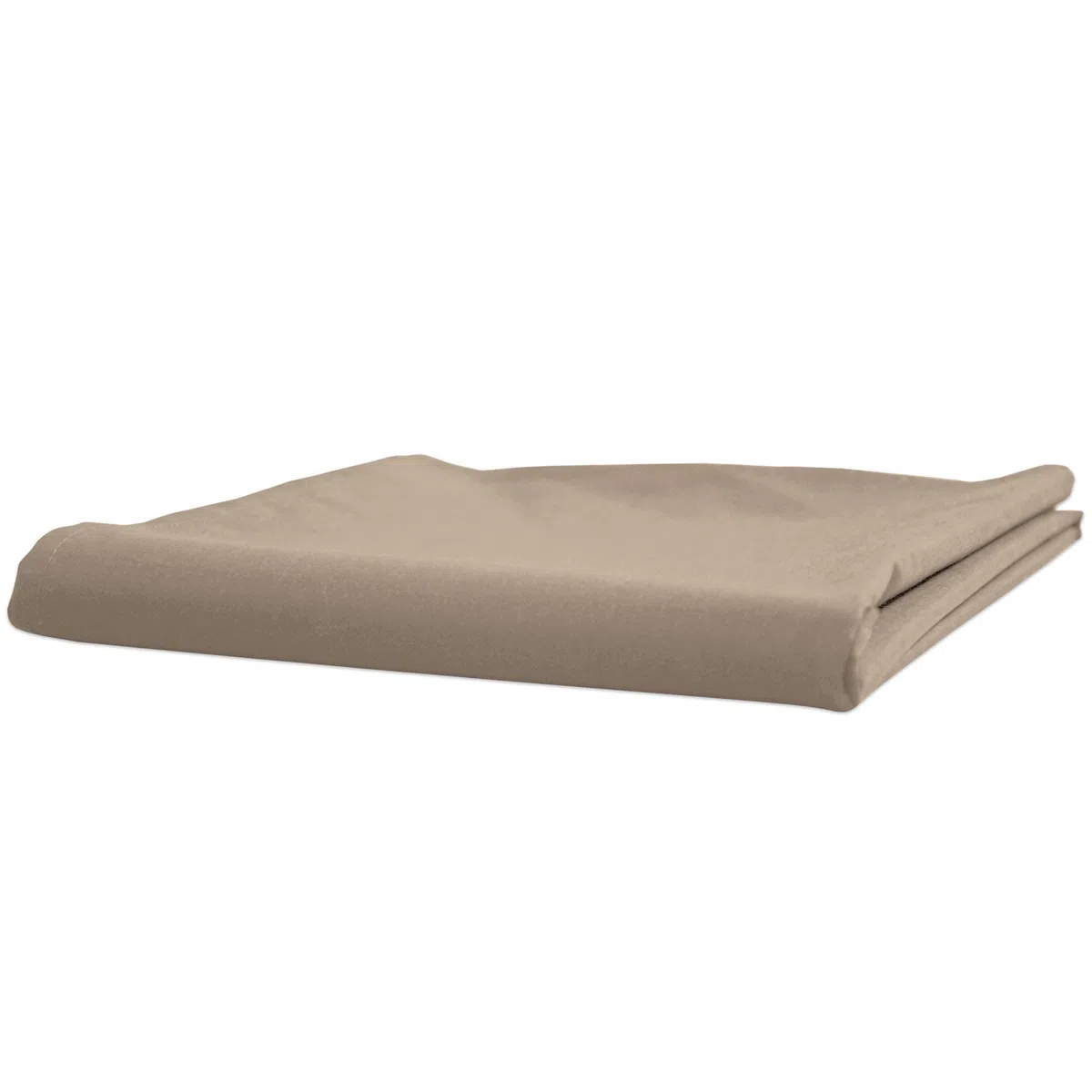 Glatte Bettlaken ohne Gummizug Bettlaken 140 x 200 cm Graubraun Uni Baumwolle Einfache Klassische Hotel Bettücher ohne Spanngummi Laken Leintuch Haushaltstuch Doppelbett Singles Einzelbett