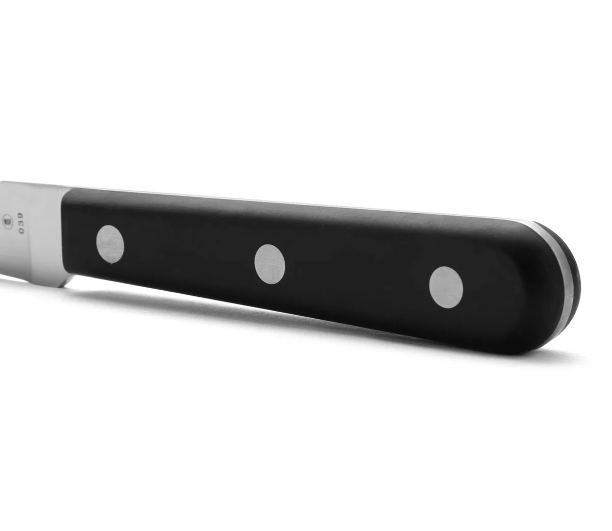 Arcos Austernmesser - Edelstahlklinge 60 mm - Chemikalien- und Temperaturbeständig - Schwarzer POM-Griff - Serie Universal
