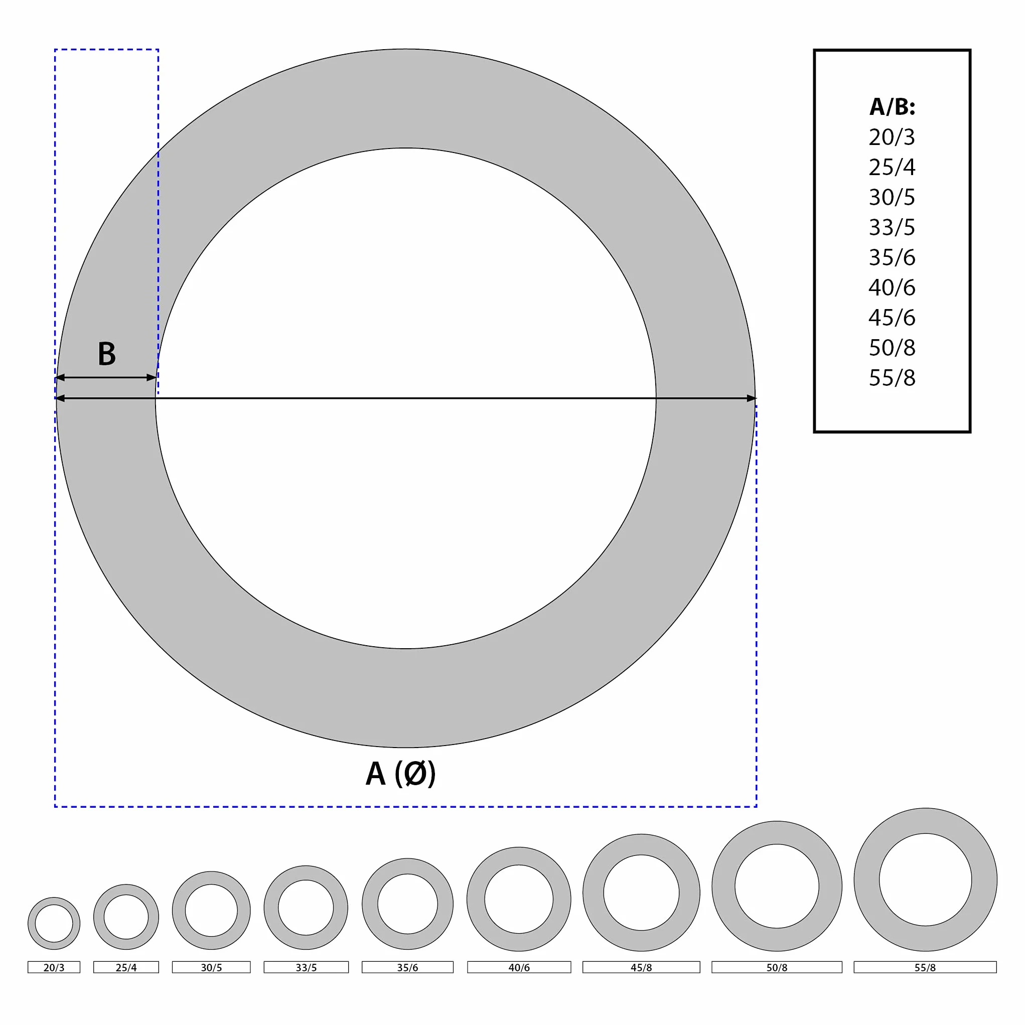 Strohkränze 10 Stück | ø 20 cm Durchmesser | 3 cm Stärke | Strohrömer, Türkranz, Deko-Kranz, Kranz-Rohling, Strohring