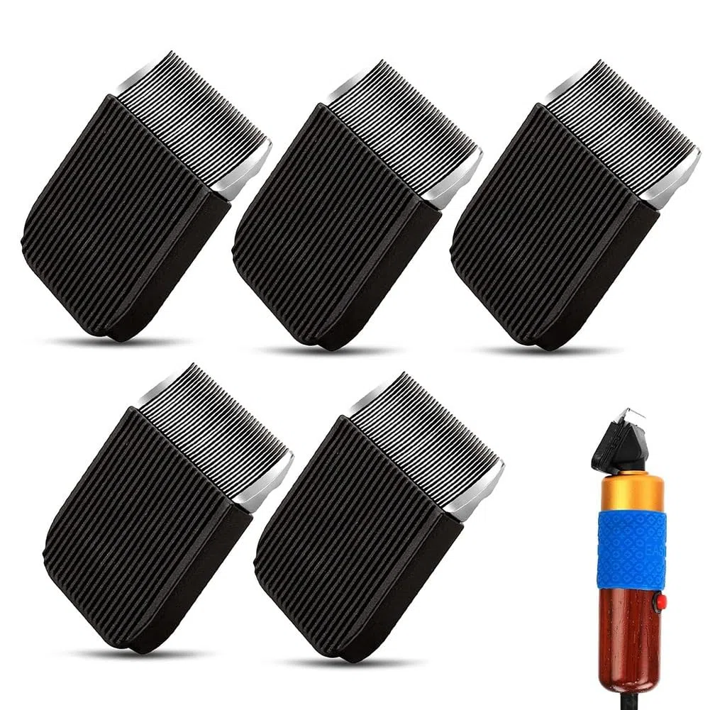 Ersatzklingen für -Tufting-Trimmer, Passend für Alle 200-W-Tufting-Trimmer (5 Stück)