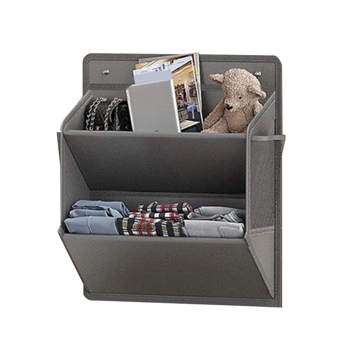 , selbstklebend, RV – platzsparender Organizer aus Oxford-Stoff | Aufbewahrung zum Aufhängen an der Tür an der Wand | Multifunktions-Schuhhalter für Zuhause | Aufbewahrung für Badezimmer