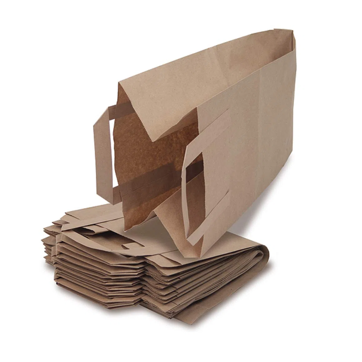 Biomüllbeutel Bio Mülltüten aus Papier mit Henkel Reißfest Papiermülltüten | 40 Stk. Bioabfalltüten mit praktischem Tragegriff und Rollboden – 10 Liter - 100% kompostierbar