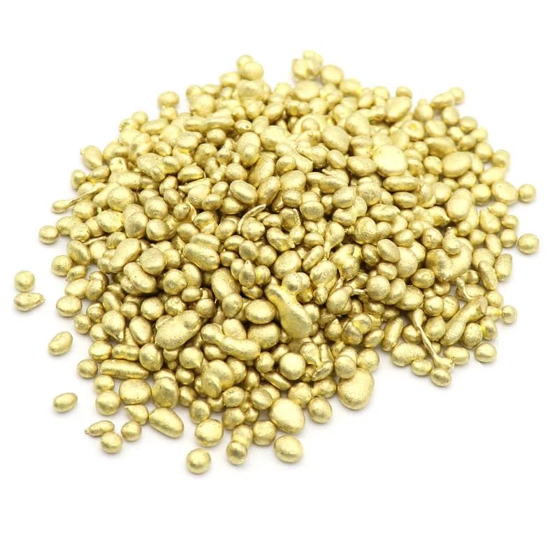 100/200/500G H75 Messing Granulat Schmuck Werkzeuge Messing Casting Körner Material Granulat DIY Handwerk Halsketten Anhänger Gießen (500G)