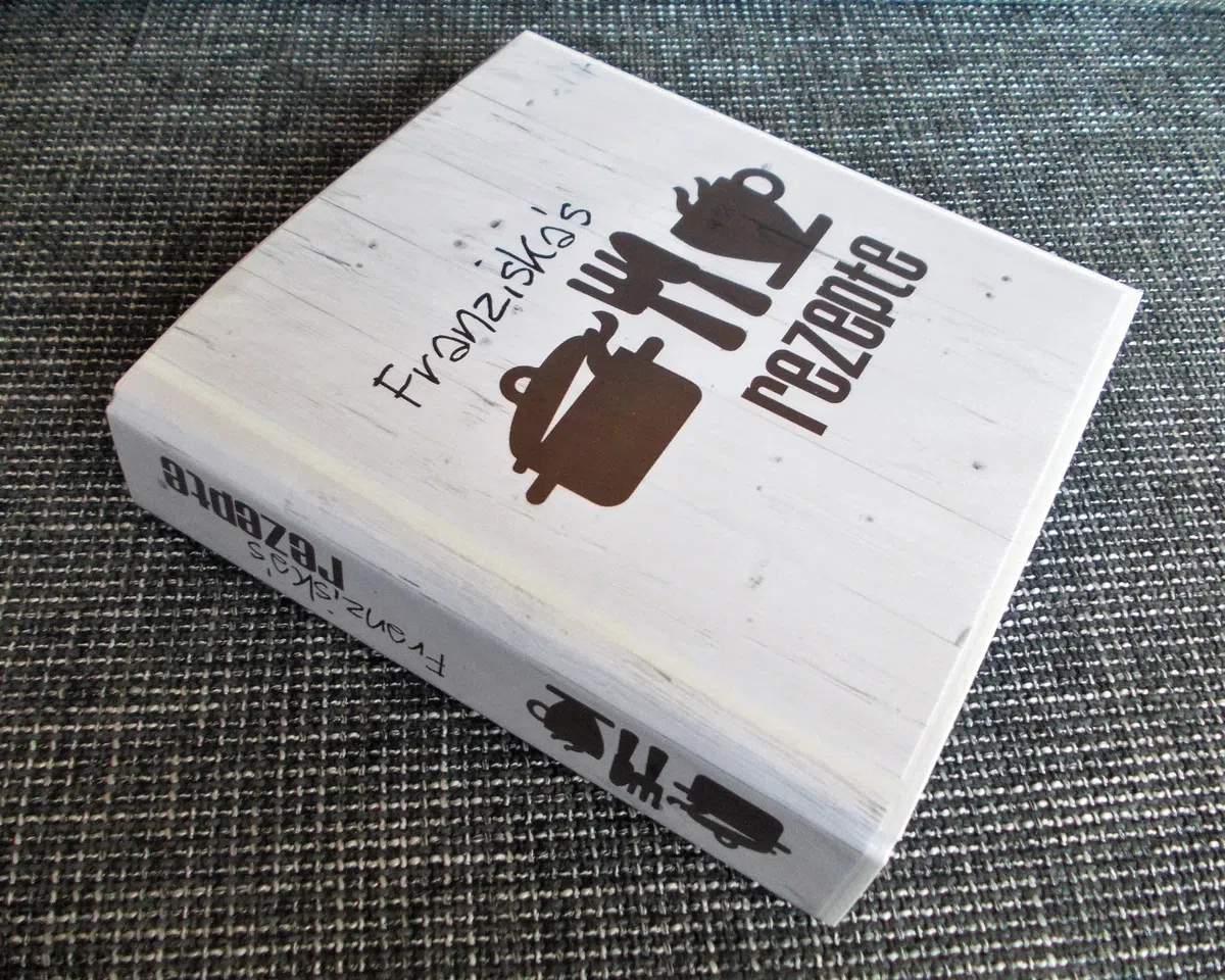 Rezeptordner MIT NAME Ringbuch für Rezepte DINA5