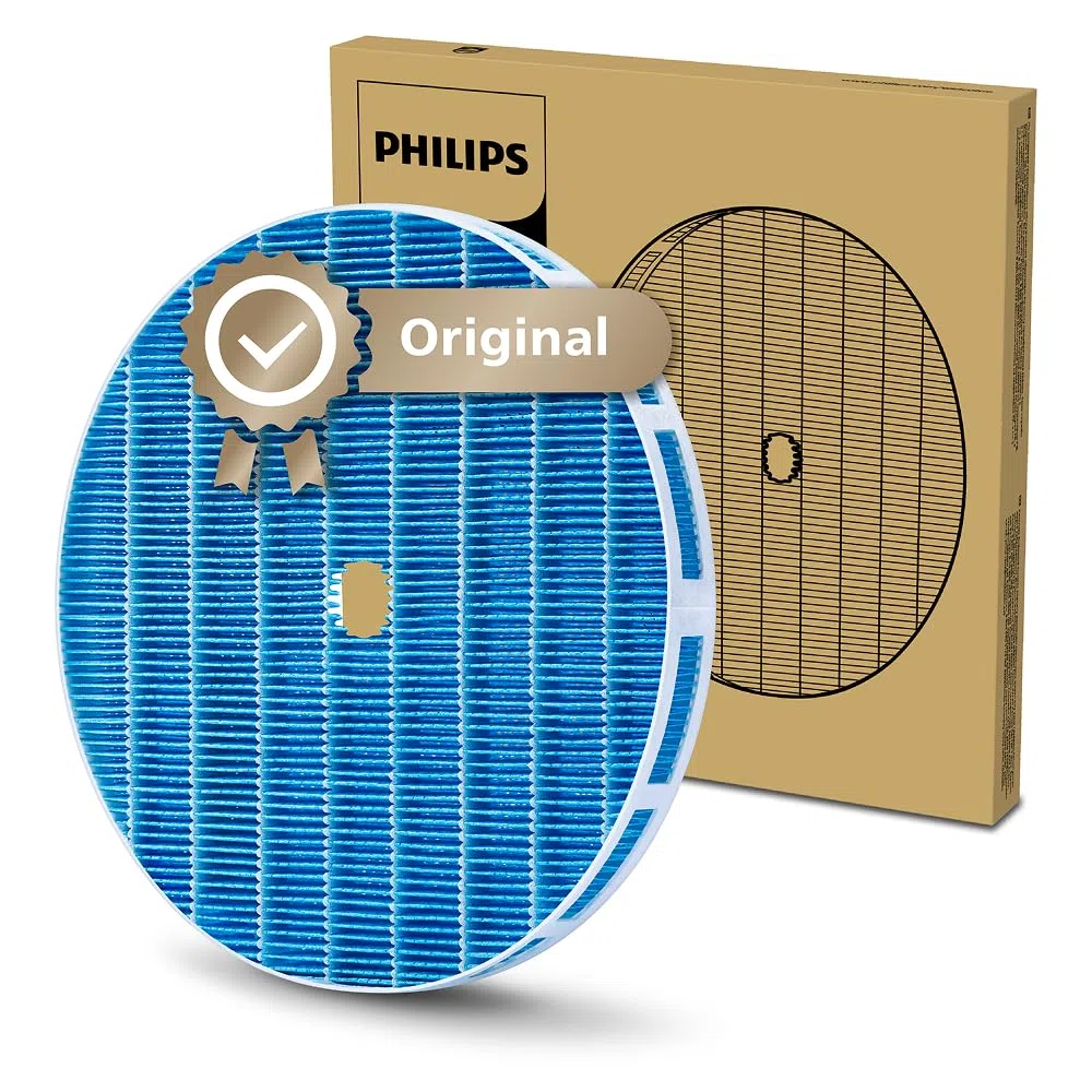Philips Original NanoCloud Luftbefeuchtungs-Ersatzfilter für 2-in-1 Luftreiniger und Luftbefeuchter der 2000i Serie AC2721, AC2726, AC2729, 6 Monate Lebensdauer (FY2425/30)