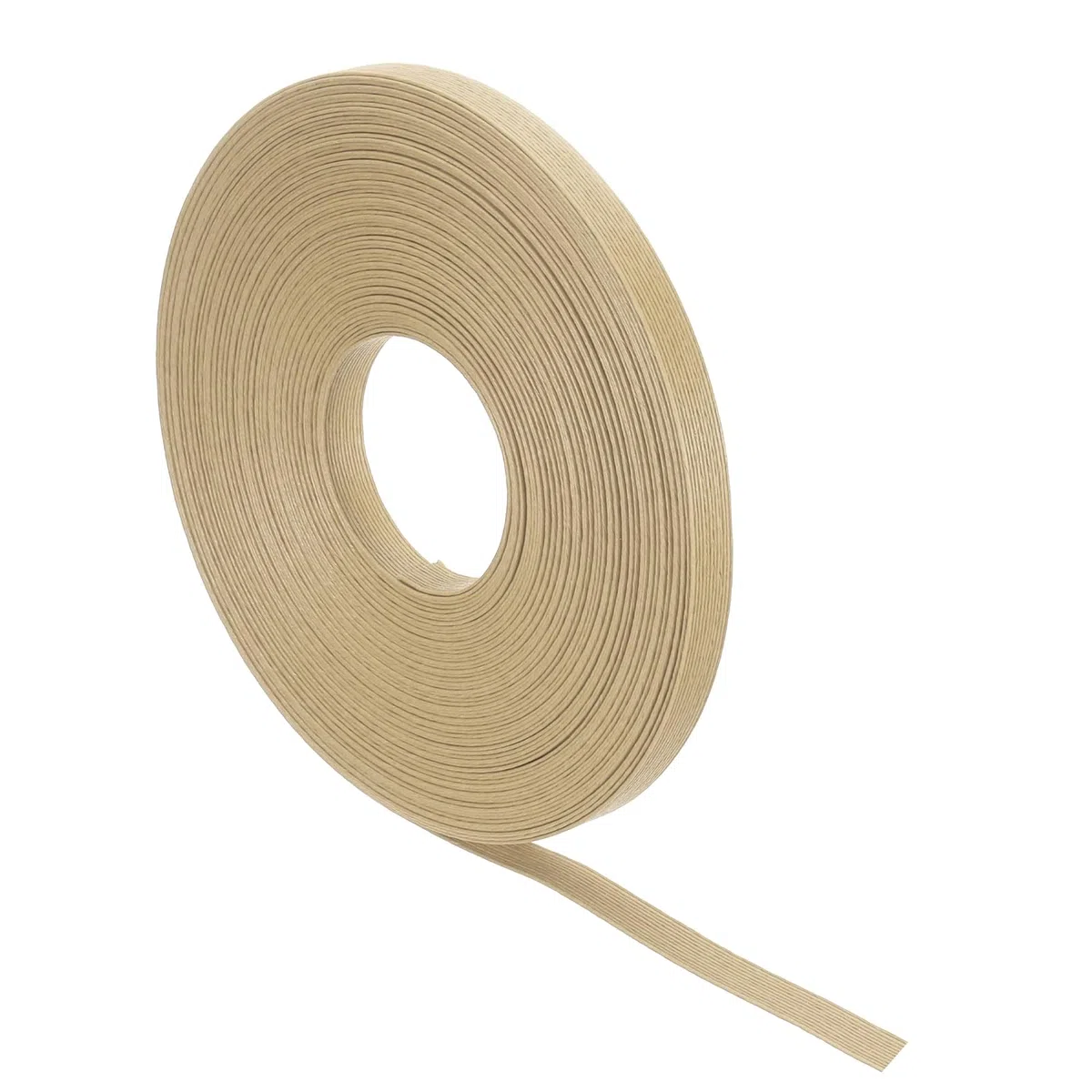 PATIKIL 27,3 Yards x 0,6" Papier Rattan Flechtband 12-Strang Papier Rattan Flechtmaterial Für DIY Heim Küchen Deko Körbe Basteln Hell Khaki