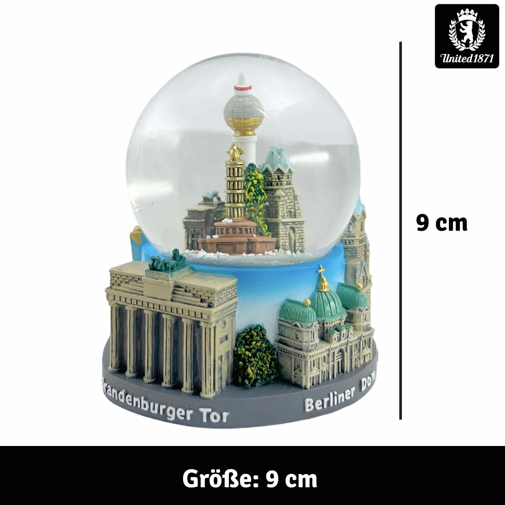 Berlin Schneekugel, Berlin Souvenirs, Snowglobe, Souvenir Deutschland, Deutschland Souvenir in Geschenkbox