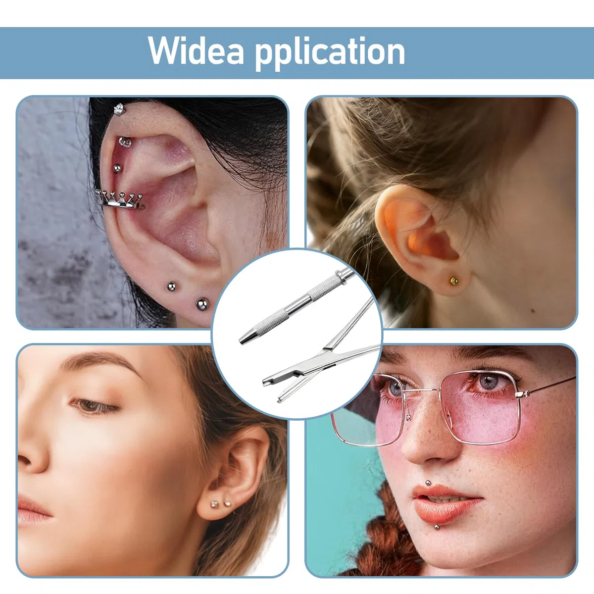 1 pcs 3 mm Piercing Zange Für Kugeln Piercing Kugel Aufdreher Piercingzange Für Kugel Zum Drehen Piecing Öffner Piecing Werkzeug Klemme Für Kugeln Und Körperteile Mit 1 Greifer Perforierwerkzeuge