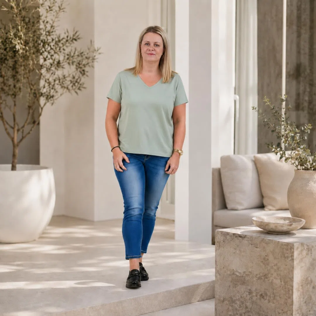 Papierschnittmuster Basic-Bluse Damen