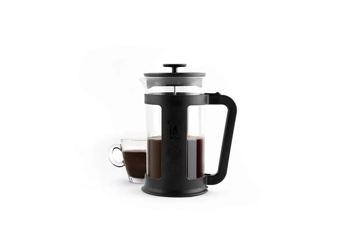 Bialetti French Press Smart Kaffeebereiter Schwarz One Size, 1,0 Liter