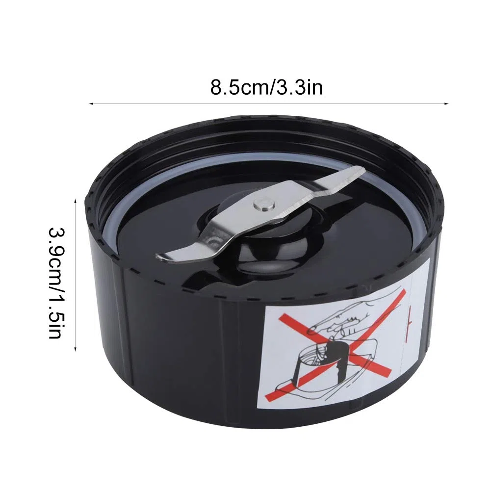Extraktionsklinge, 250W Kreuz- und flache Extraktionsklinge Ersatz-Entsafter Zubehör Teile Entsafterhalter Klingenmischer Fit für Magic (Flat blade shape)