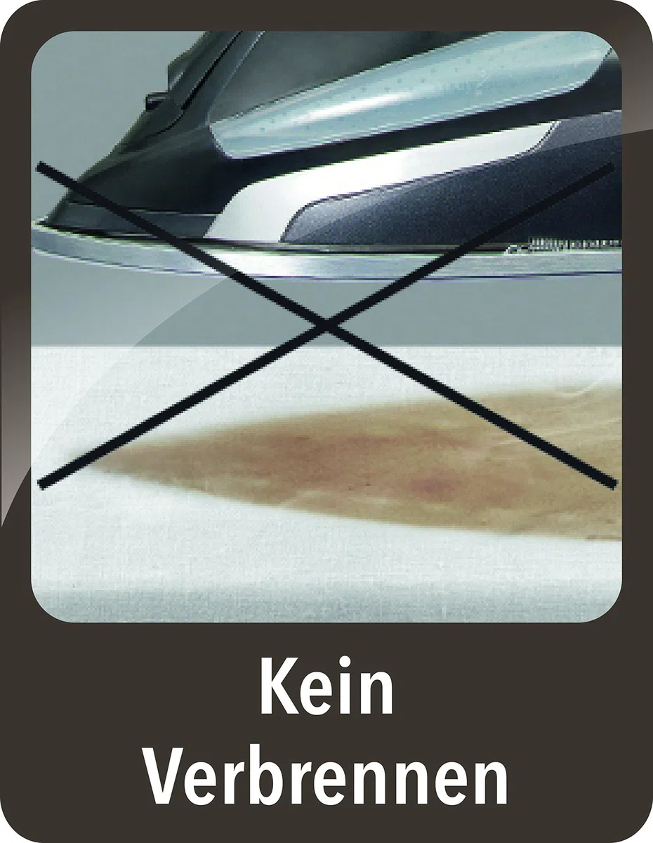 AEG ACA20 Bügeleisenschuh (kein Verbrennen oder Verkleben, keine Glanzstellen, volle Dampfleistung, universal, ideal für empfindliche Stoffe, passend für die meisten Bügeleisen, grau)