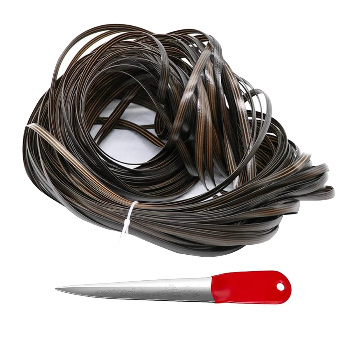 PE Rattan Reparaturset,70m,8mm Polyrattan Reparatur mit Webwerkzeug,Wicker Repair Kit für Outdoor Rattan Möbel Reparatur,Gartenstühle, Tische, Aufbewahrungskorb, Heimwerken
