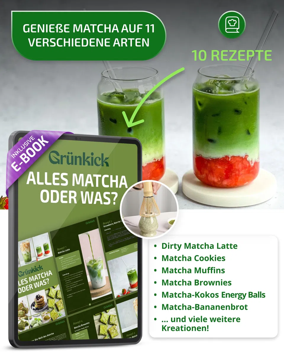 Matcha Set Grün – Premium Matcha Tee Set mit Matcha Schale, Bambus Matcha Besen & Matcha Zubehör - Japanisches Matcha Set für Teezeremonie & Matcha-Latte (Grün)