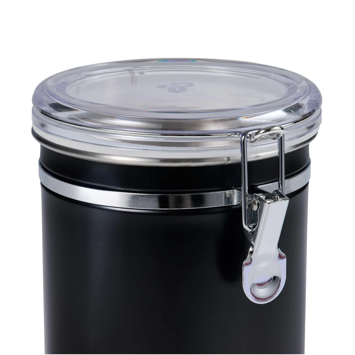Tchibo Aromadose, Kaffeedose, 500g Füllvolumen, aromadicht, Edelstahl, Schwarz
