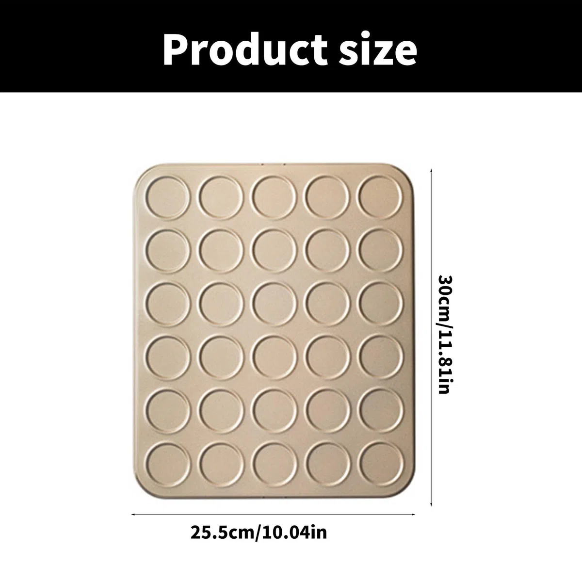 Professionelle Macarons und Kekse Pfanne Elegante Antihaft Macaron Tablett Einzigartiges Backblech für handgemachte Kekse