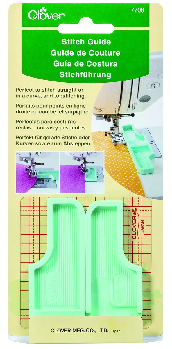 Clover 7708 Stichführung, Kunststoff, bunt, one size