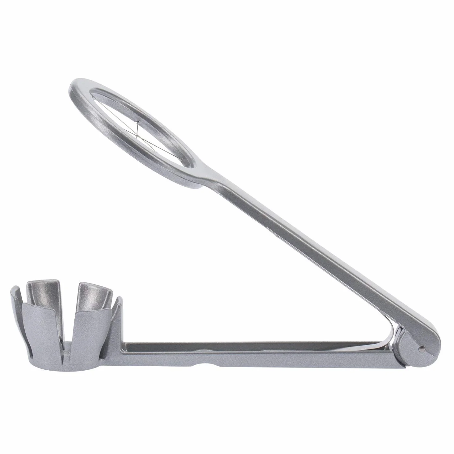Westmark Eierstückler/-teiler, Schneid-Zange, Länge: 18,1 cm, Aluminium/Rostfreier Edelstahl, Columbus, Grau, 10602260