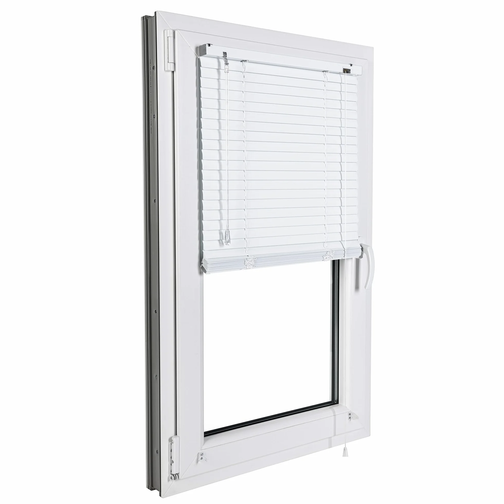 SONELLO Aluminium Jalousie 80cm x 100cm Weiß Alu Jalousie Klemmfix ohne Bohren Sichtschutz Blendschutz Lichtschutz Sonnenschutz für Fenster und Türen