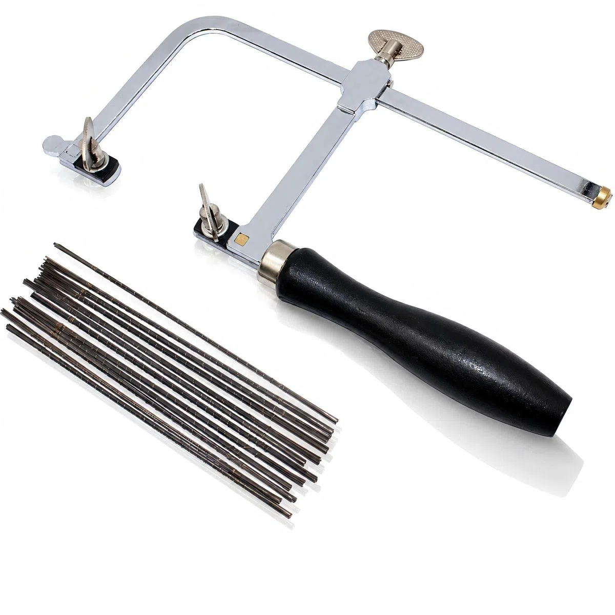 cnmade Juwelier 's Schwert Rahmen verstellbar mit 144 Klingen Profi Jewelry Making Kit