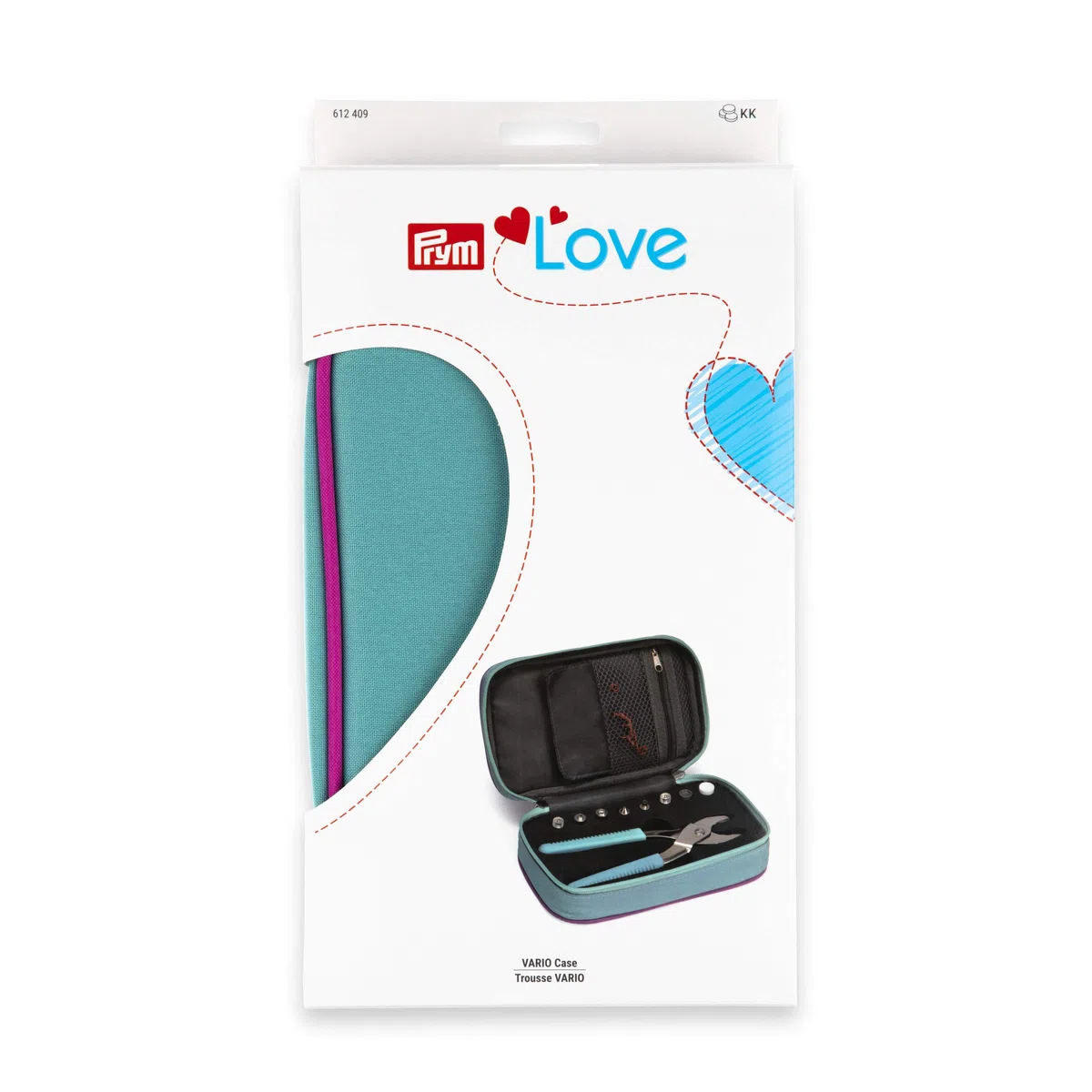 Prym Vario Case Aufbewahrungstasche für Vario Zange, Organizer für Nähzubehör, Werkzeugtasche für Druckknopf- und Ösenwerkzeug