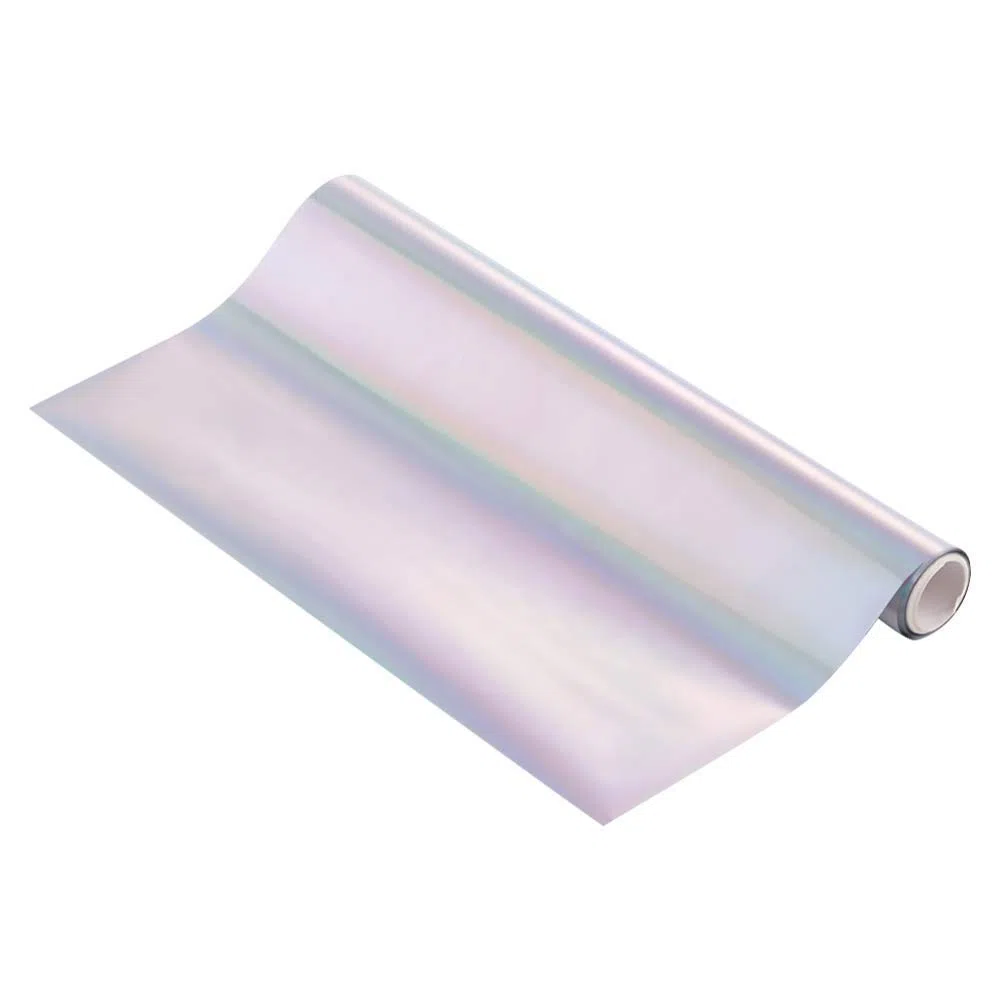 12 Stück Glimmer-Heißfolie, metallische Vielfalt, mehrfarbig, 19 cm x 5 m, Faser-Rollen, Heißstempelfolie, Goldfolie, Folie von Laserdrucker und Laminiergerät