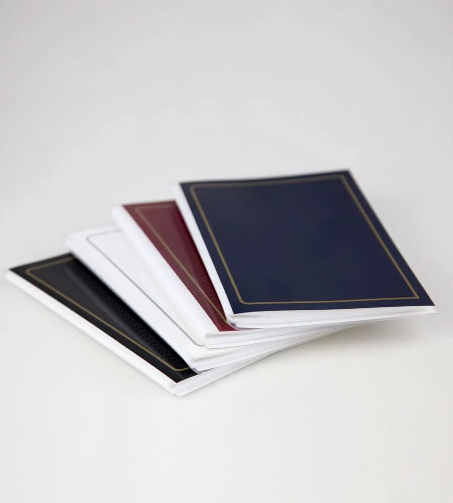 Set 10x Tradition Einsteckalbum für 36 Fotos in 10x15 Softcover Einsteck Foto Album: Farbe: Blau