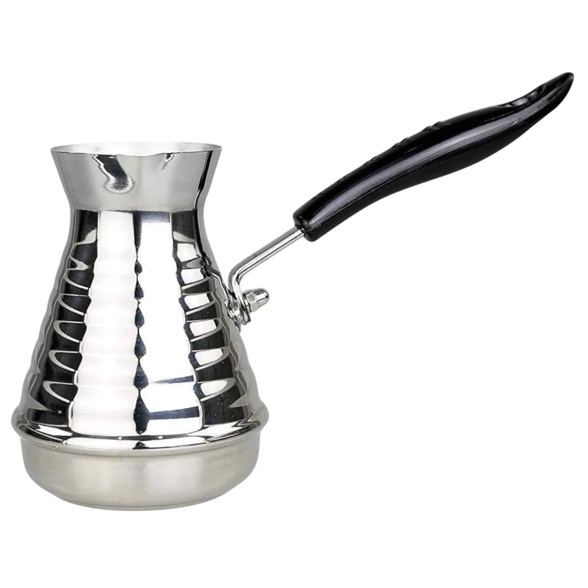 GMMH Türkischer Kaffeekocher Mokkakanne (500 ml), Espressokocher Cezve Dzhesva, Kaffee Mokka Briki Kaffeekanne aus 1 mm dickem Edelstahl