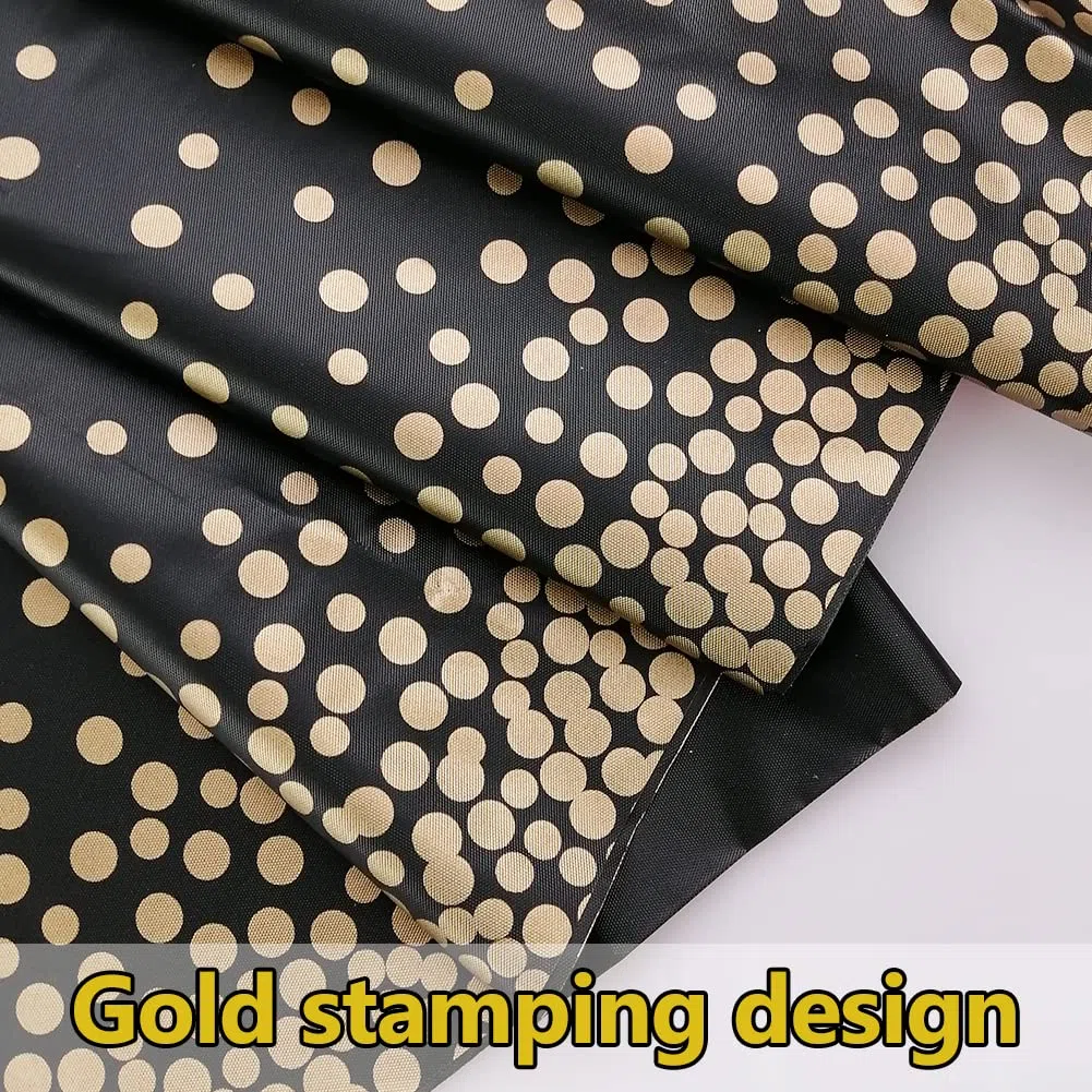 10 Stück Schwarz und Gold Party Tischdecke Einweg für Rechteck Tisch,Gold Dot Confetti Geburtstag Tischdecke für Geburtstag, Jahrestag,Braut Shower,Abschlussfeier,Cocktail Party,137cm x 274cm