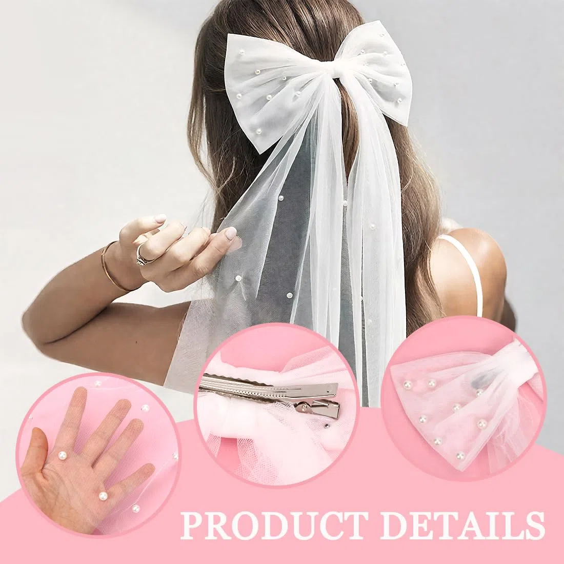 16 Stück JGA Accessoires Frauen, 7 Herz Sonnenbrillen + 1 Bride to be Schärpe + 6 Team Bride Schärpe + 1 Schleier JGA + 1 Bride Haarreif, Bachelorette Party Accessories