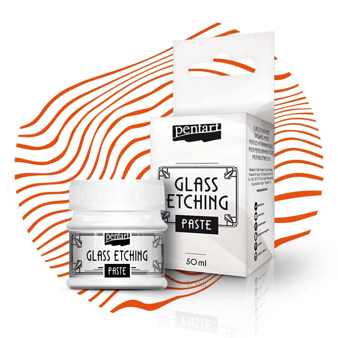 Zita's Creative Glasätzungspaste 50ml - Frosteffekt, Glasätzpaste - DAS ORIGINAL! Glass Etching paste, Ätzpaste, Frosteffekt
