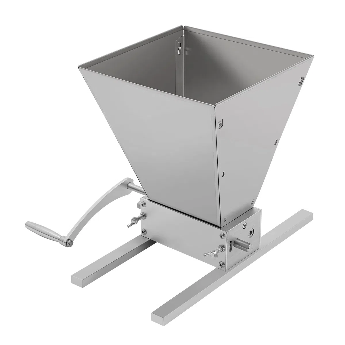 Manuell Grain Malzmühle, 4L Manuelle Getreidebrecher für Weizen Sesam,2 Mahlmethoden Schrotmühle Reismühle Futtermühle
