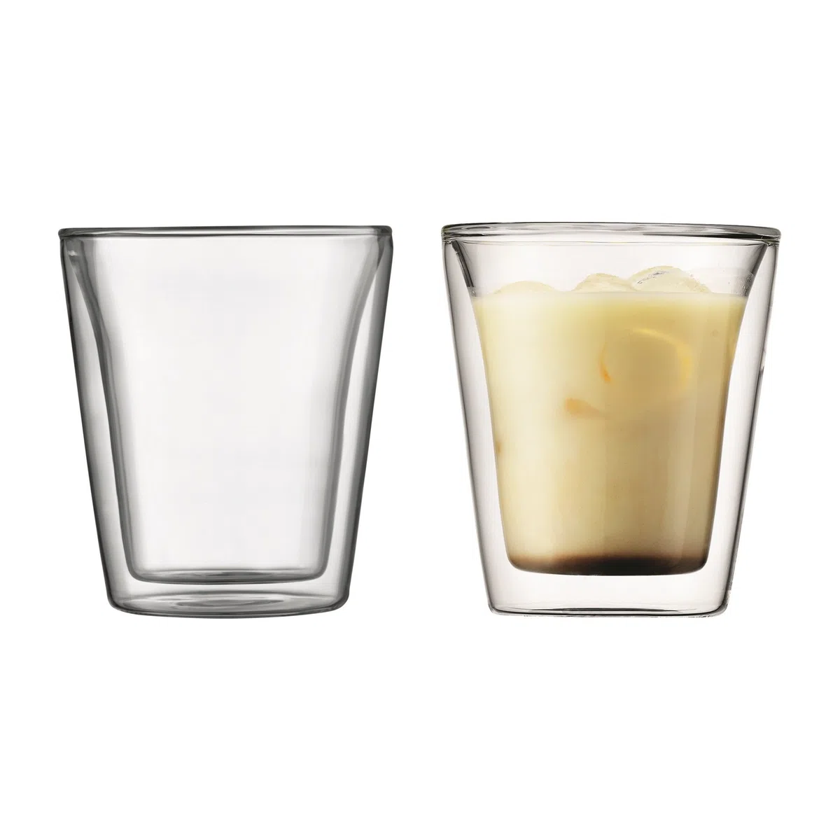 Bodum 10109-10 Canteen 2 Stück Glas, doppelwandig, 0,2 L