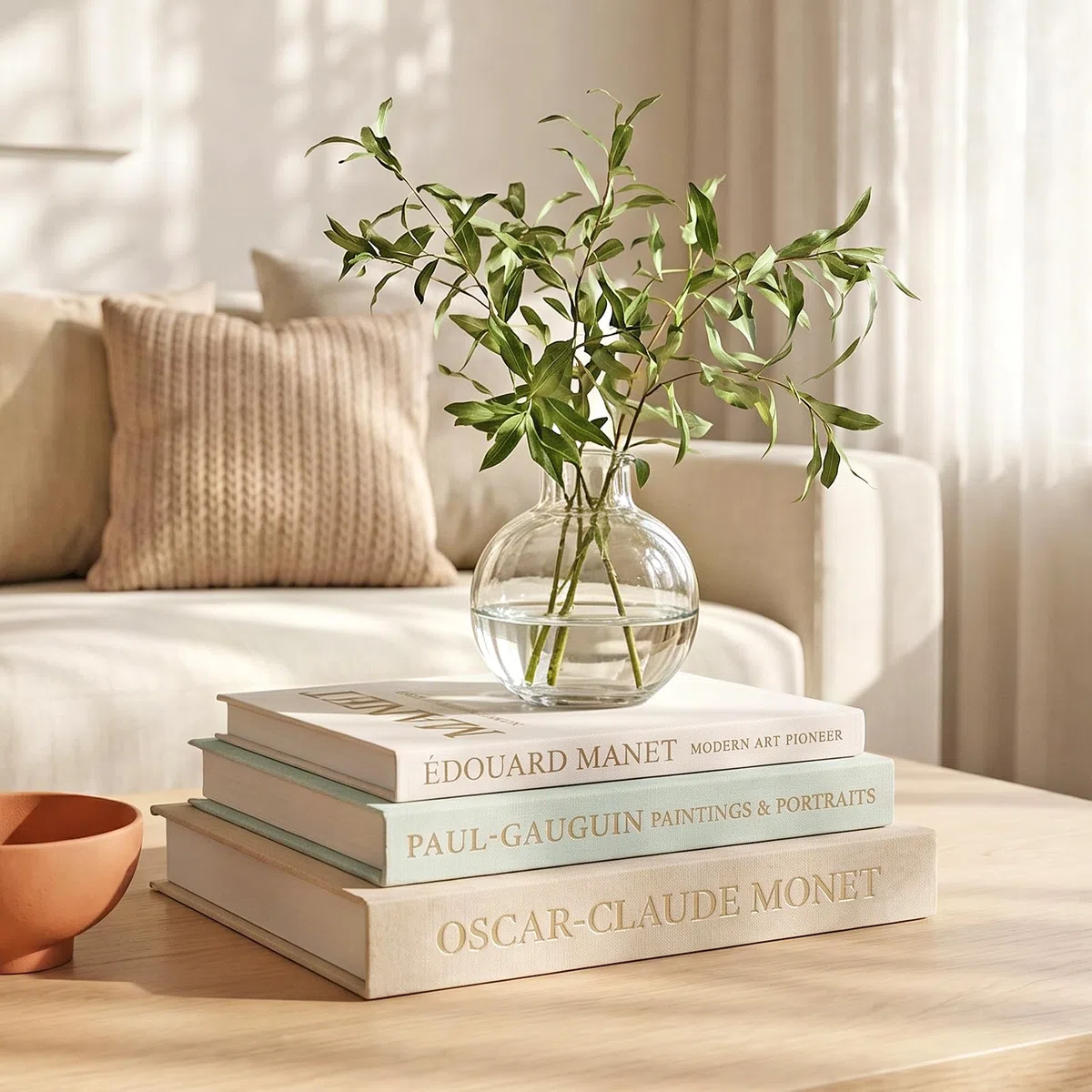 Weldomcor 3 Stück Deko Bücher für Heimdekor, Dekorative Buchaufbewahrungs Box mit Magnetverschluss, Stapelbare Leinen Nesting Buchbox Buchattrappe Box für Couchtisch Regale Büro (Gelb Beige Grün)