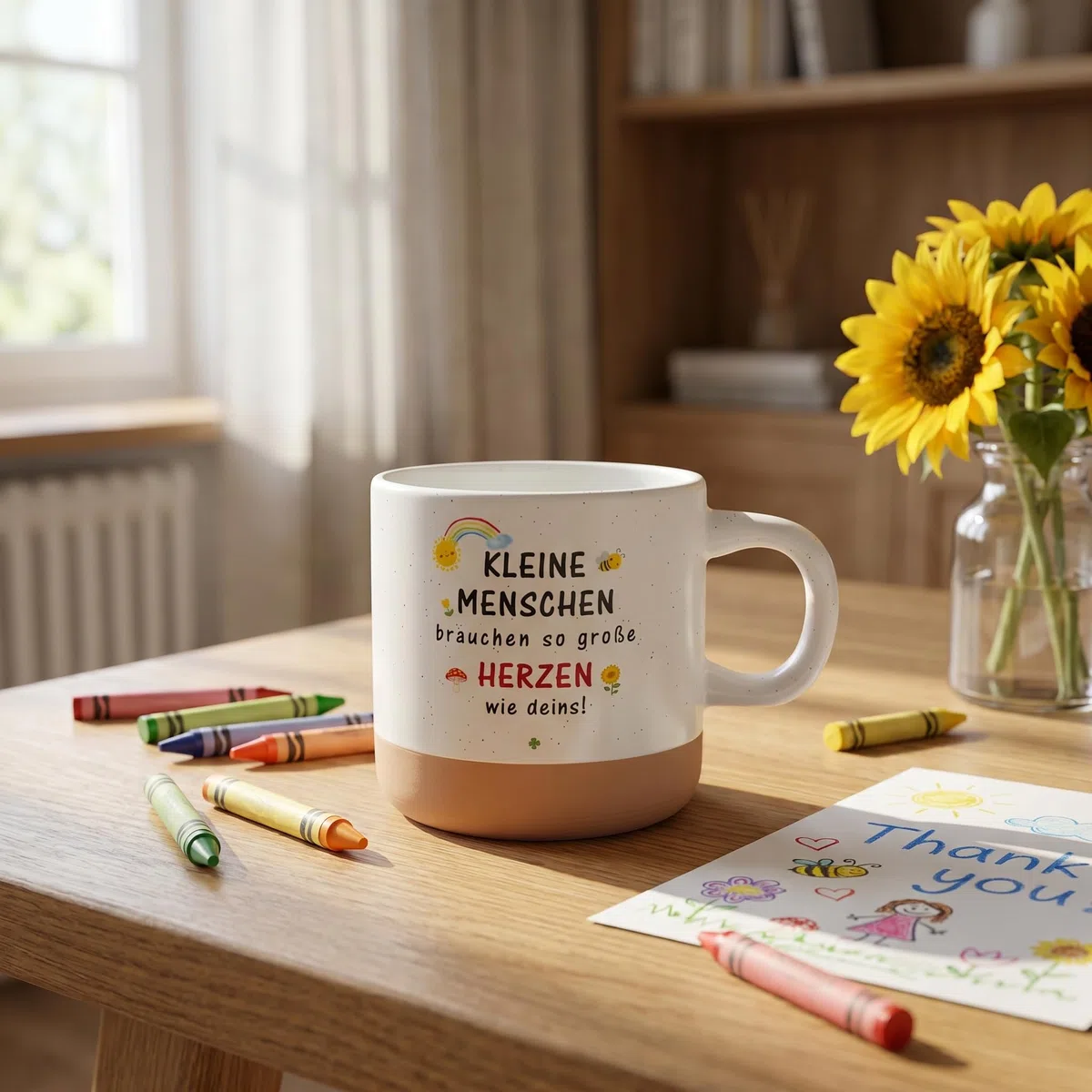 Erzieherin Geschenk Tasse, Geschenk Lehrerin, Abschiedsgeschenk Erzieherin, Abschiedsgeschenk für Erzieher zum Kindergarten，Dankeschön-Geschenk mit Spruch
