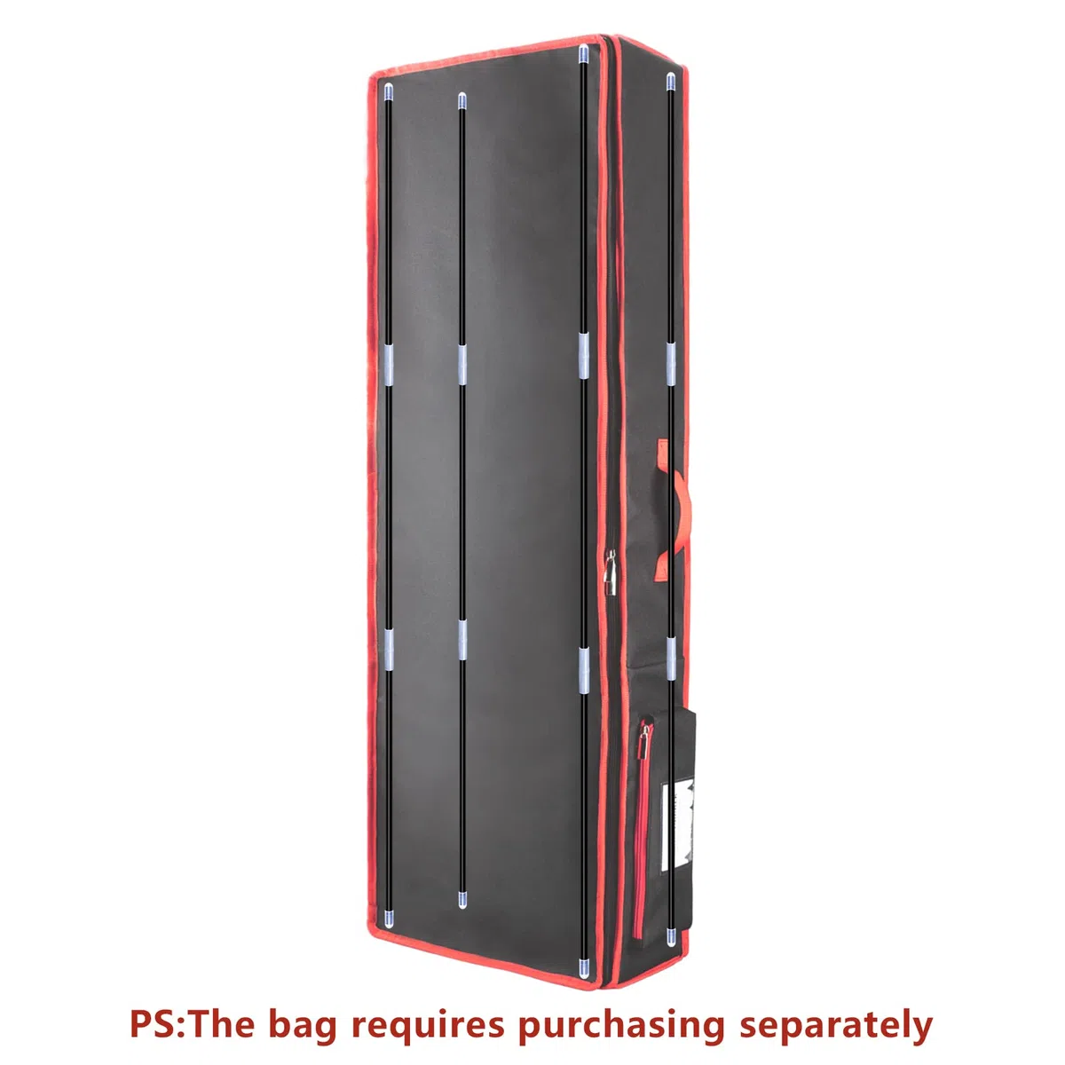 BRANTMAKER Faserstäbe 4 Stück, 8,5 mm, 102 cm Lang, für Geschenkpapier Aufbewahrung
