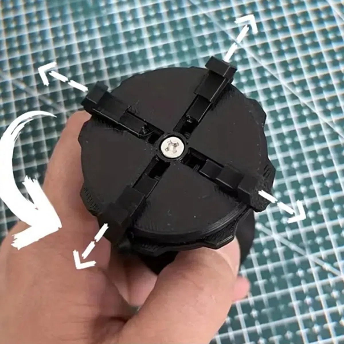 Hohler Malgriff mit verstellbarem Gewicht, Komfort Balance, verschiedene Greifpositionen, Handwerker, Künstler, Malgriff für Miniaturen