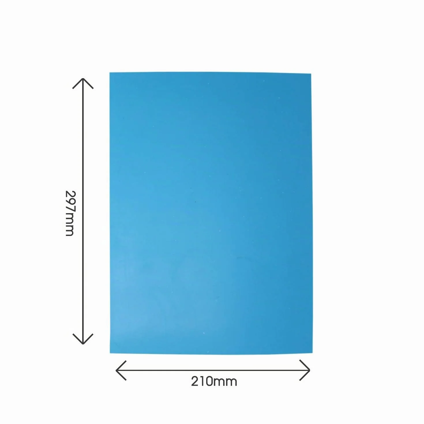 Artway Weich Geschnittenes Polymer A4 Blätter - Traditionelle Lino Alternative - Ideal für Druckgrafik/Linoldruck - Packung mit 3 Blättern - Blau