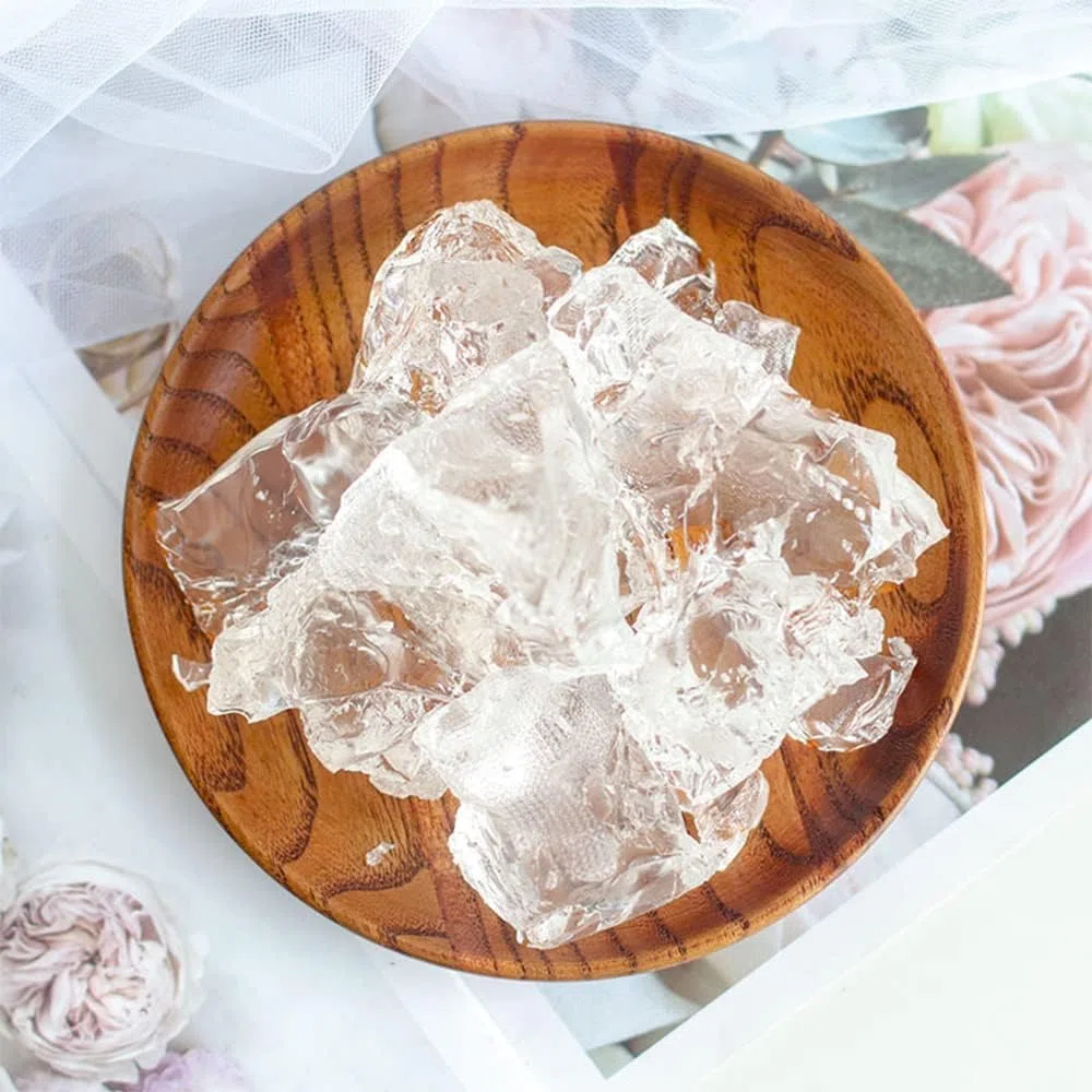 TooGet Hochwertige Transparente Gelee Wachs DIY Kerze Machen Gel Wachs Handgefertigte Material Crystal Gel Kerze für Kerzenherstellung und Handwerk duftenden Wachskerzen Zubehör - 32 OZ