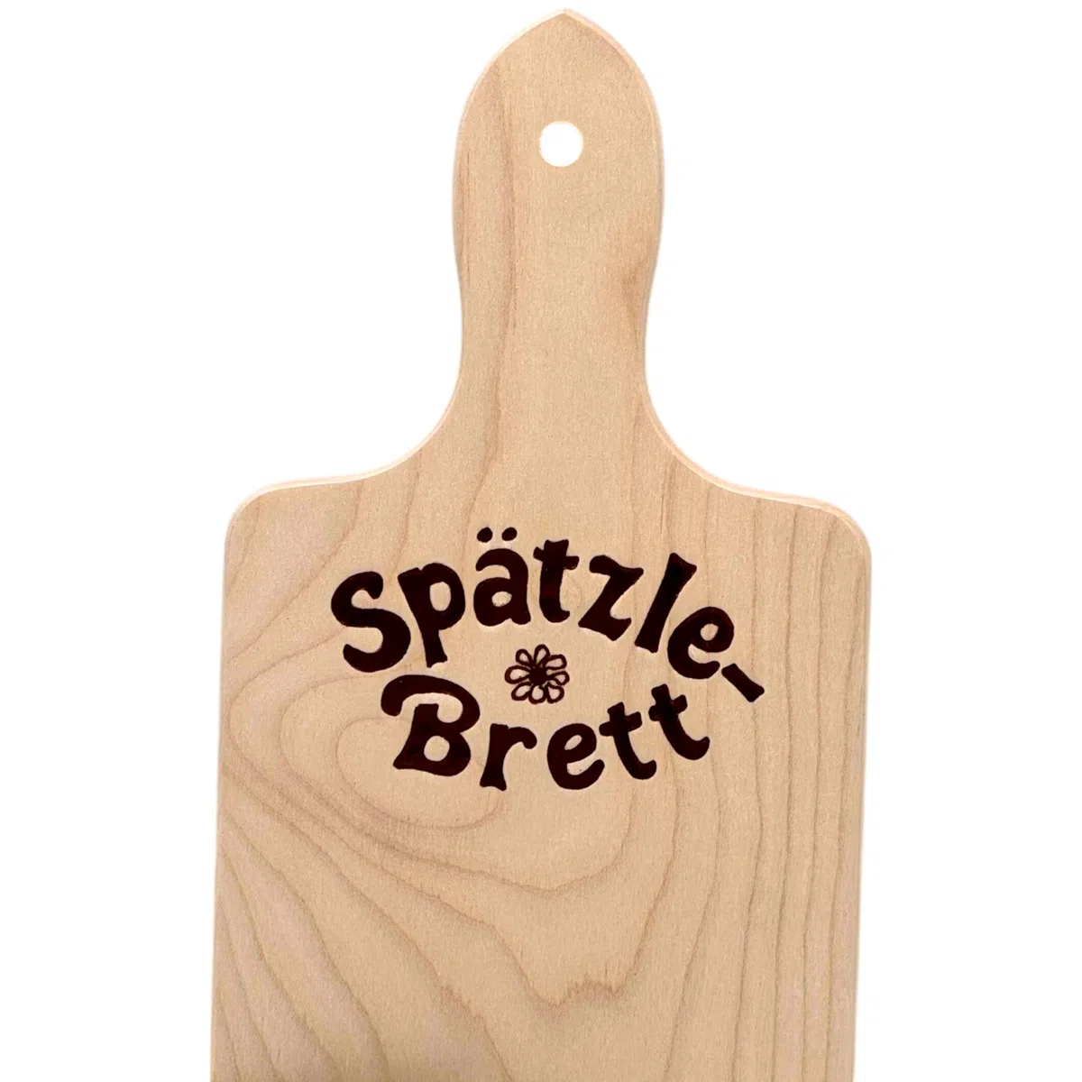 Spätzlebrett, Holz, mit Edelstahl-Schaber – für die klassische Spätzle-Zubereitung - Qualitätsprodukt – im Set incl. Rezeptanleitung - Spätzleschaber-Set - Spätzlebrett mit Schaber - mediatrades -