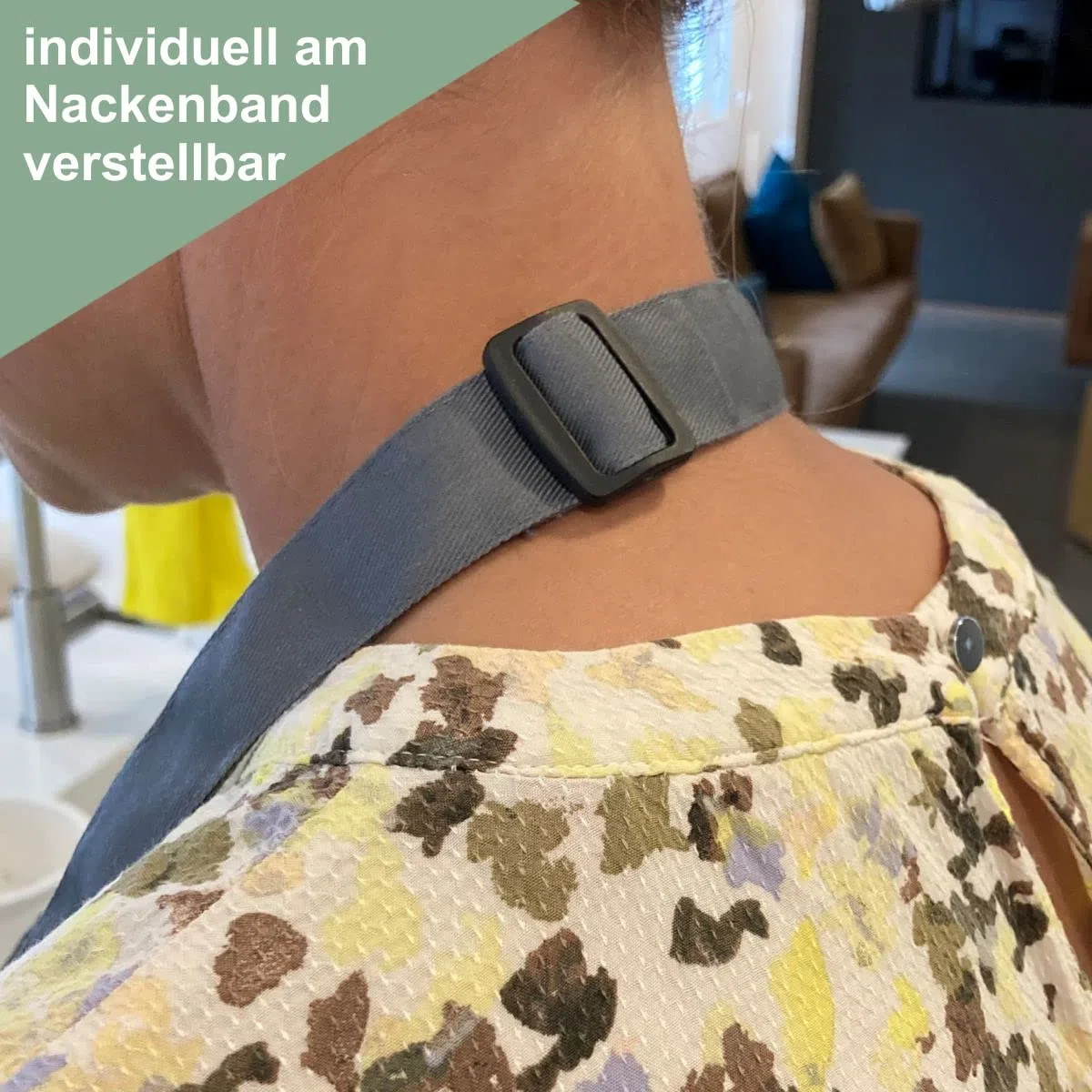 Wolimbo Kochschürze mit Namen - rot - Grillschürze Küchenschürze personalisiert mit verstellbarem Nackenband - Schürze selbst gestalten mit Motiv