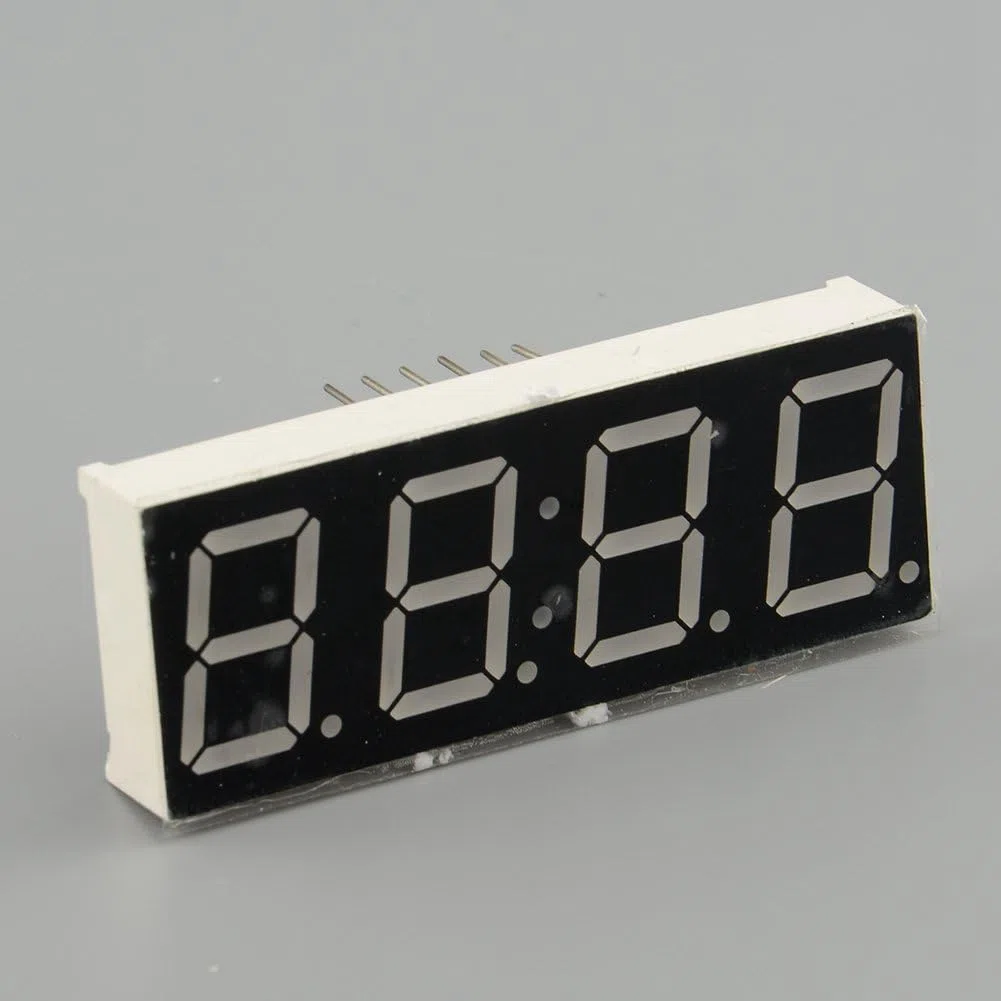 4-Stelliges Digitales Elektronisches Uhrenset, Mikrocontroller-Digitaluhr, 4-Stelliges Digitales Uhrenset, Elektronisches DIY-Set