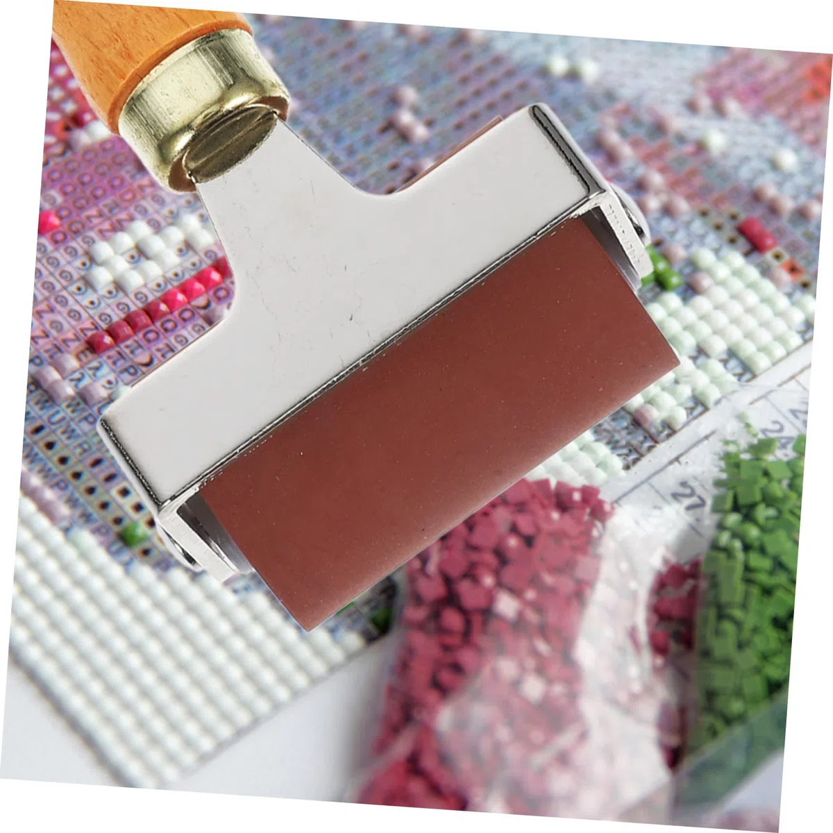 Tofficu Gummiwalze 5cm Druckwalzenwerkzeug für Kunsthandwerk Farbrolle Bastelwerkzeugrolle Vielseitig Glatt für Druckgrafik Scrapbooking