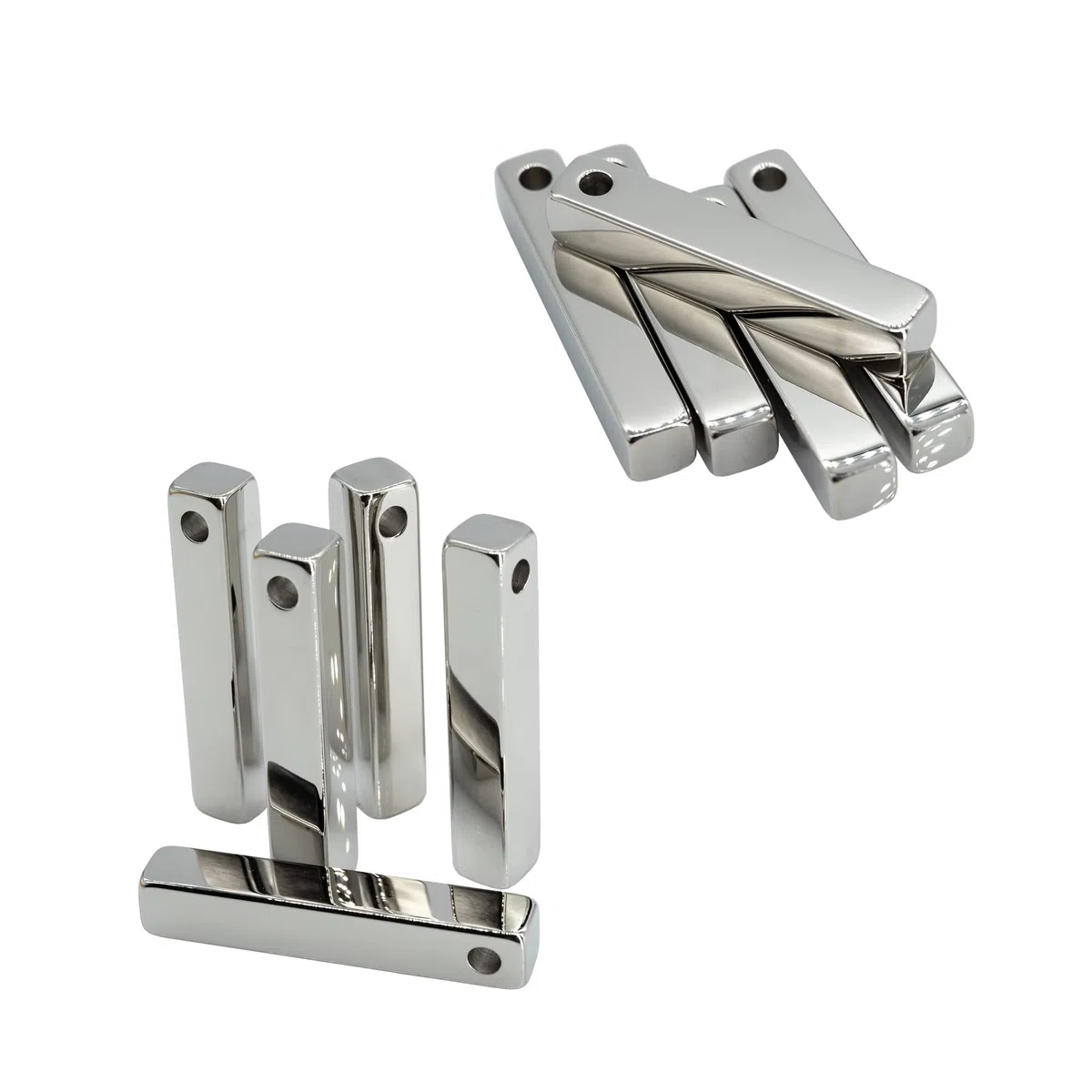 Rechteck Bar Gravur Rohlinge Edelstahl Gravur Blank 10 Pack