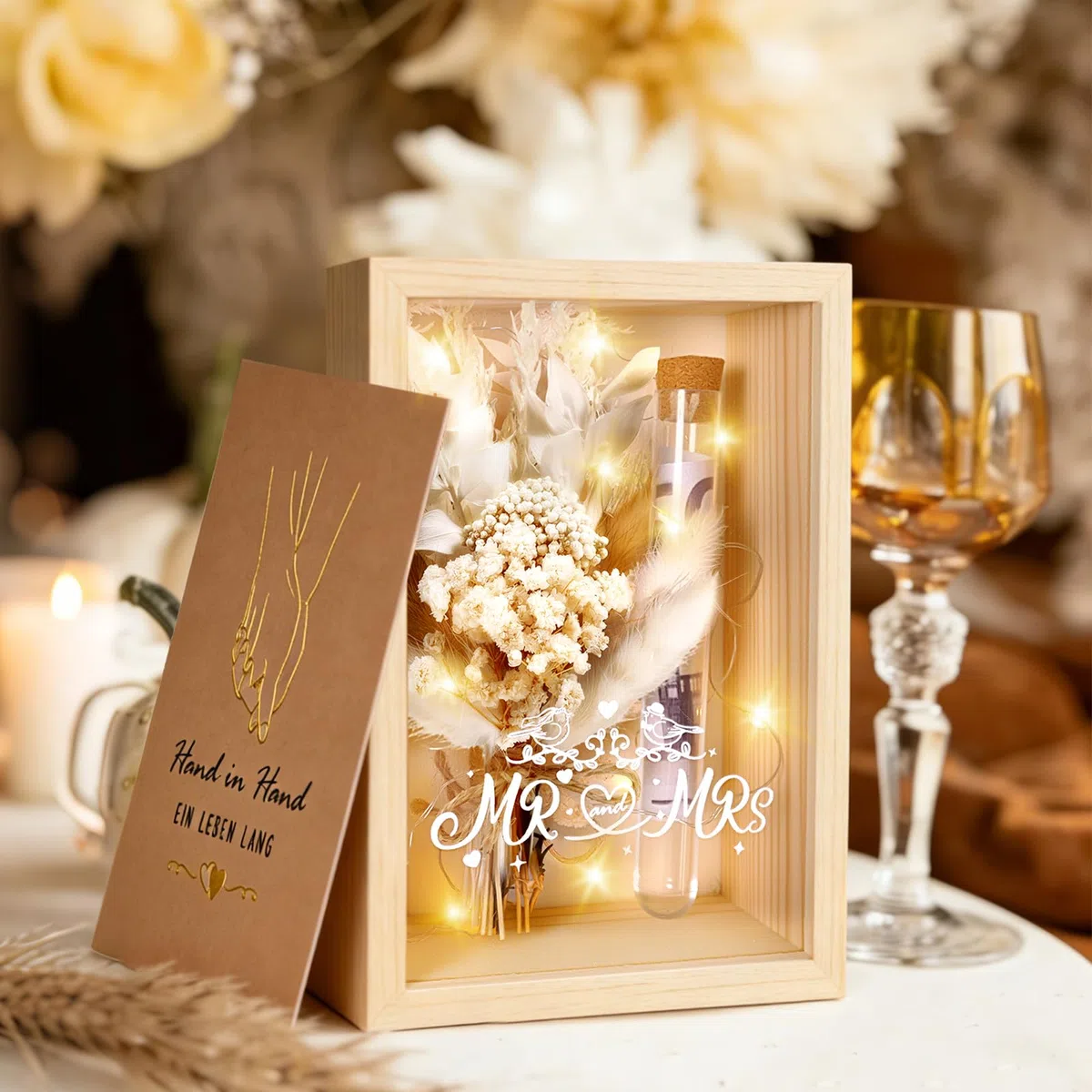 Dusor Hochzeitsgeschenke für Brautpaar, Hochzeitsgeschenk Geld, Geldgeschenk Hochzeit, Karte Geschenk Hochzeit, Mr & Mrs Hochzeitsgeschenke, Geldgeschenke zur Hochzeit, Paar Geschenke, Hochzeitstag