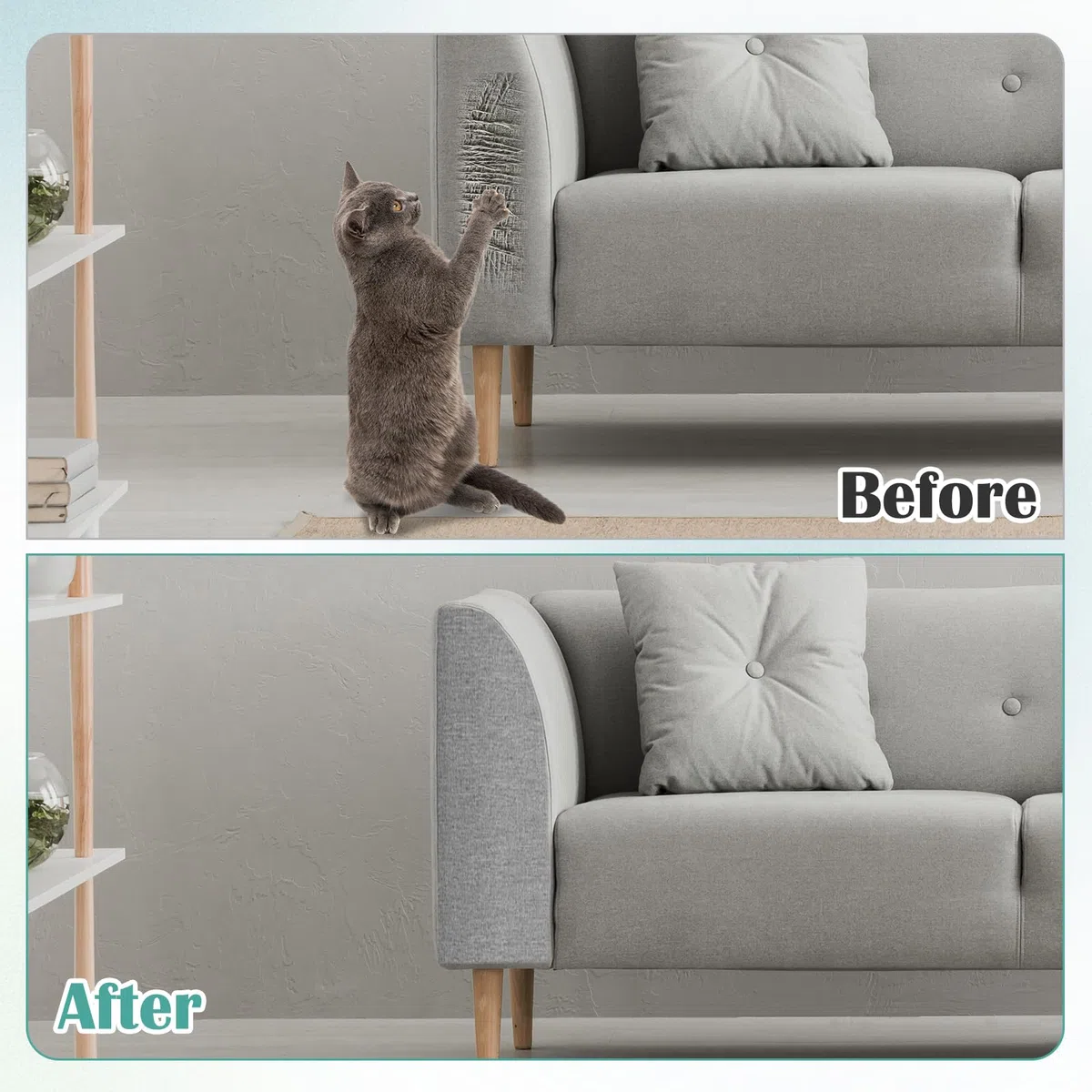 Stoffflicken selbstklebend，Leinen Reparatur Patches 30cm x2m Flicken selbstklebend Stoff - Reparaturflicken für Möbel, Sofa, Autositze, Bürostuhl und Polster