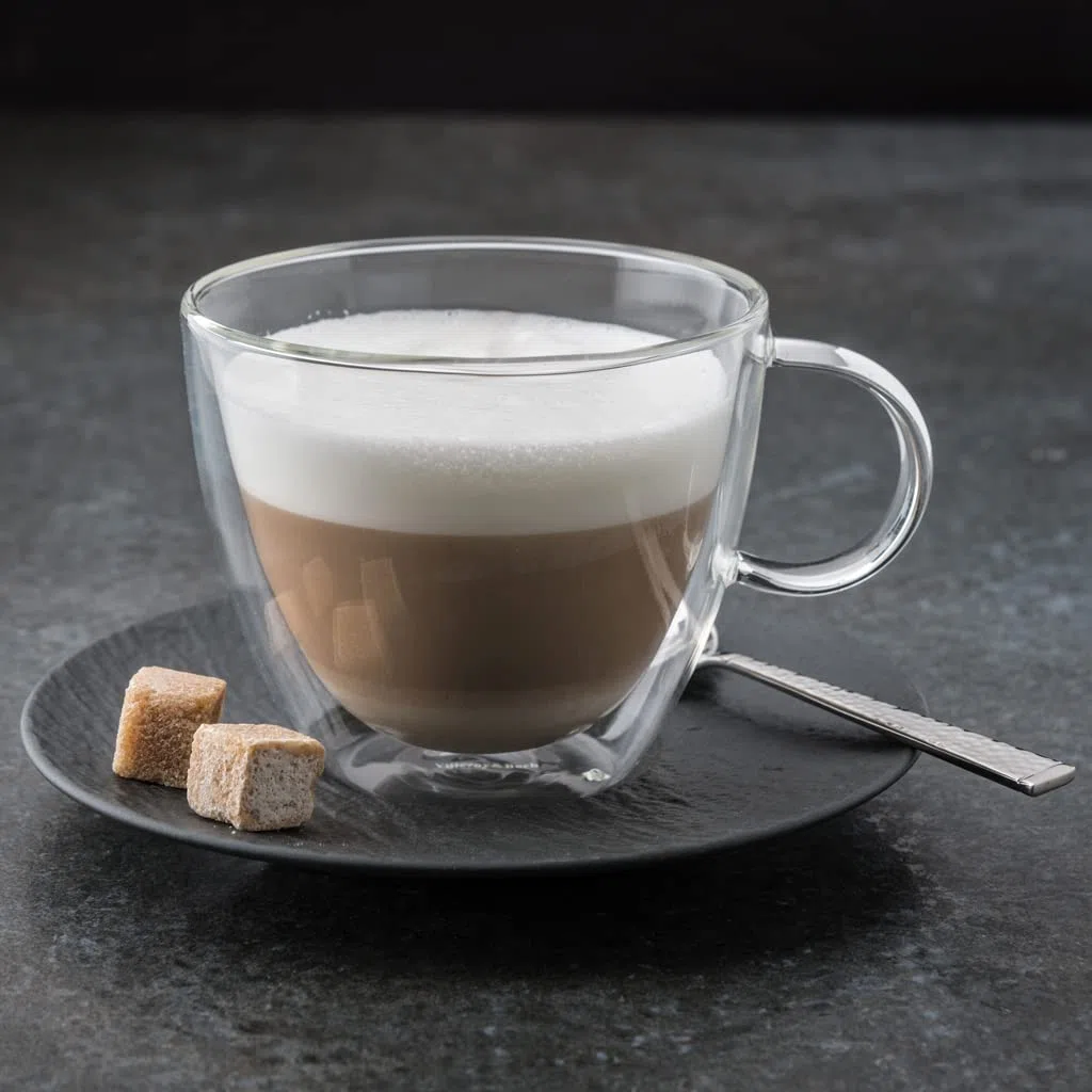 Villeroy und Boch Manufacture Rock Milchkaffee-Untertasse, 17,3 cm, Premium Porzellan, Schwarz
