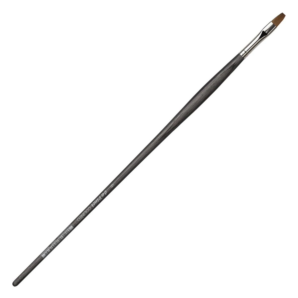 da Vinci, COLINEO Langstielig, Ölmalpinsel, Synthetikfasern, Künstlerpinsel, Ölmalerei, flüssige Acrylfarben, Made in Germany, Flach, Größe 6