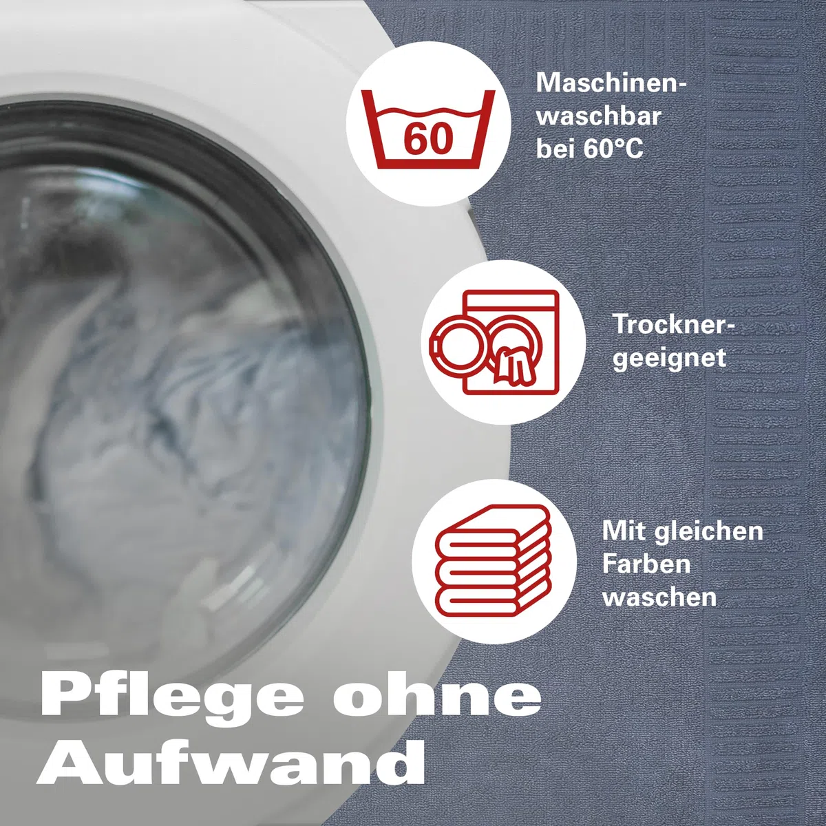 BaSaTex - 2er Pack Badvorleger für Dusche & Badewanne - Badematte Saugfähig & Schnelltrocknend in 50x80 cm - Aus 100% Baumwolle - Öko-Tex Made in Green Zertifiziert - Navy Blau