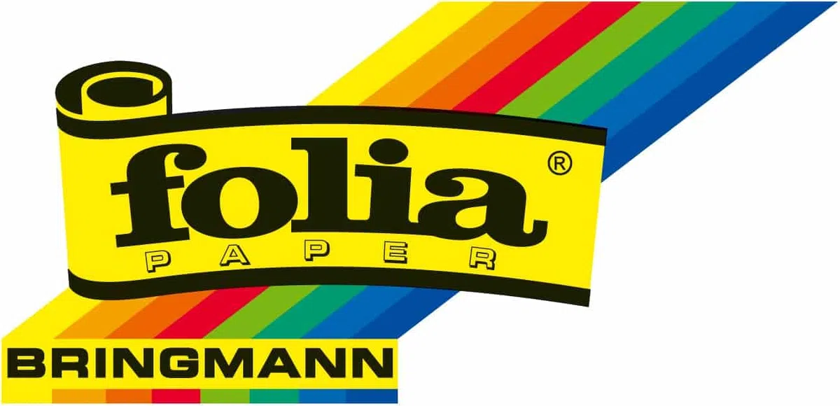 folia 901009 - Raffia Naturbast, 5 Bündel je 50 g, farbig sortiert - ideal zum Basteln oder für Gestecke, Sträuße und andere floristische Arbeiten